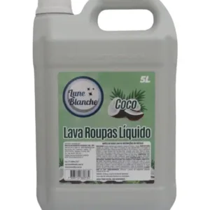 Lava Roupas Líquido Sabão De Coco  - 5L