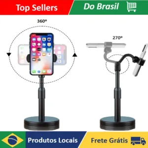 Suporte Para Celular De Mesa Tripé