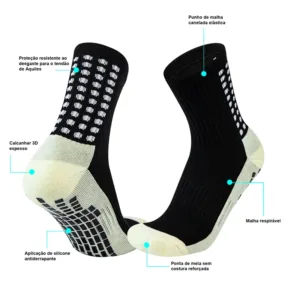 Meias de futebol masculinas