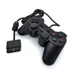 Controle para PS2 Com Fio Cor Preto